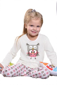 taro-969-fifi-beige-dětské pyžamo